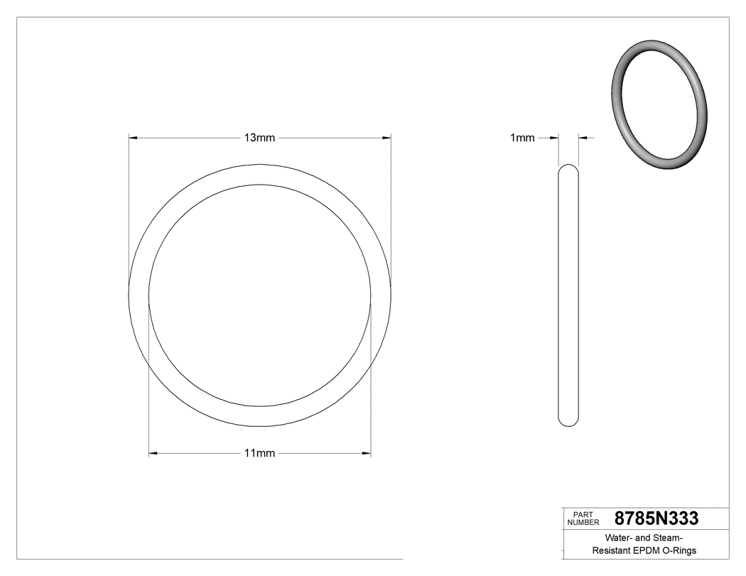 Technical drawing - 8785N333